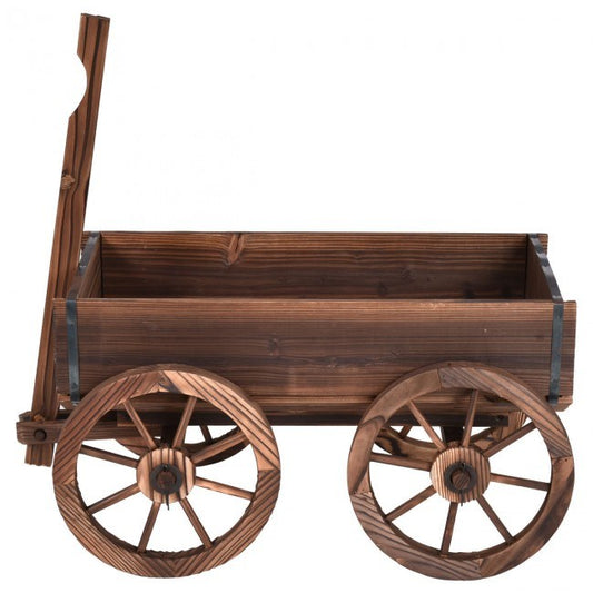 Wood Wagon Planter